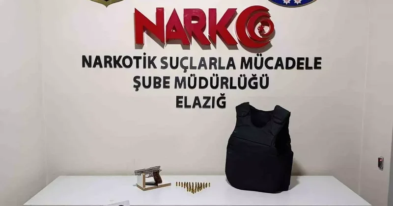 Elazığ’da uyuşturucuyla mücadele: 1 tutuklama