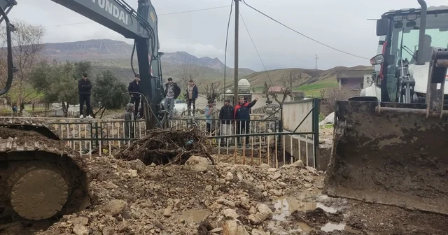 Şırnak ta sel ve taşkınların yol açtığı hasar gideriliyor Şırnak Haberleri