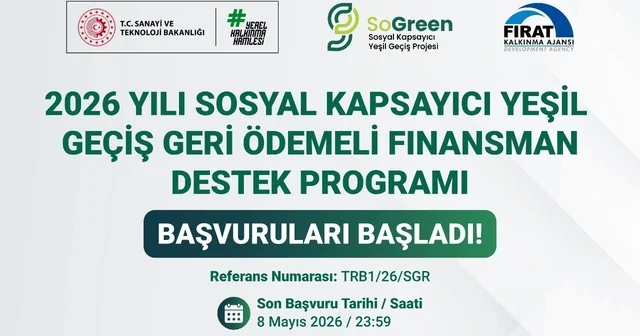 Fırat Kalkınma Ajansı ndan KOBİ lere 235 Milyon TL lik yeşil dönüşüm finansmanı Malatya Haberleri