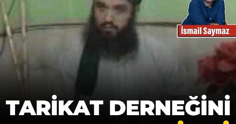 Tarikat derneğini hareme çevirdi