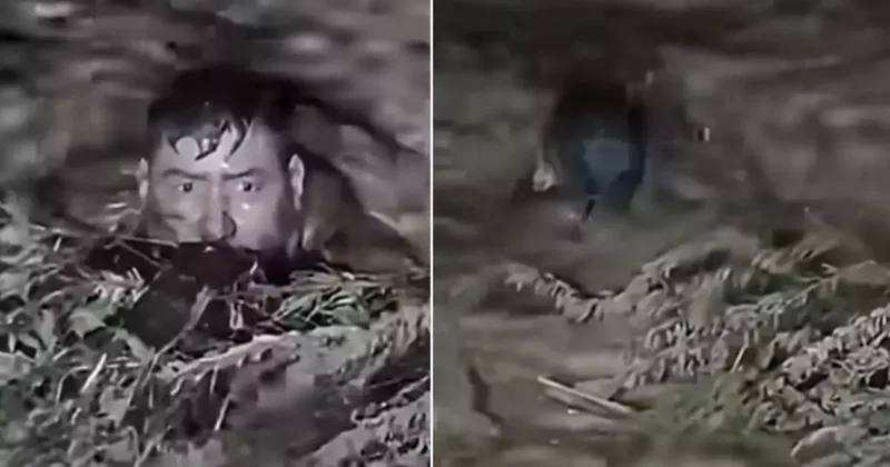 4 saat boyunca ota tutundu! Mucize kurtuluş