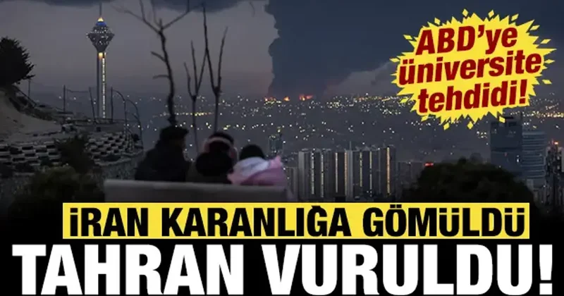 Son dakika: Tahran da enerji tesisleri vuruldu, İran dan ABD ye üniversite tehdidi geldi