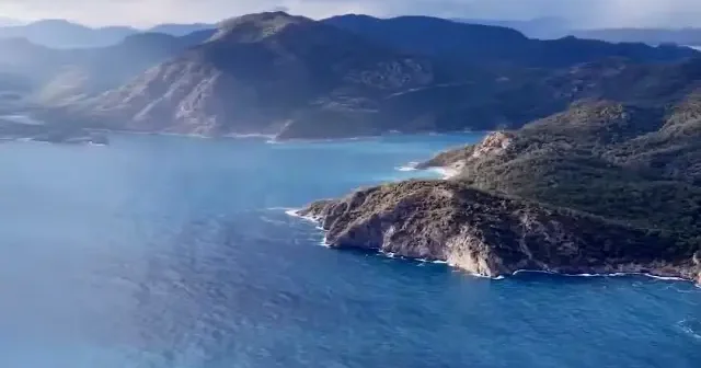 Şiddetli yağışların ardından Ölüdeniz turkuaz renge büründü VİDEO İZLE