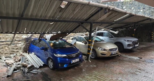 Bursa da sağanak ve fırtına Bursa Haberleri