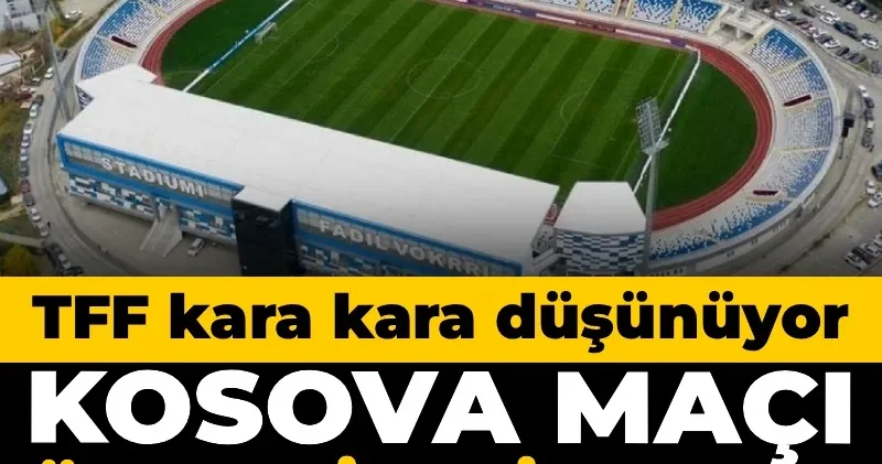 Milli maç öncesi kriz çıktı: TFF kara kara düşünüyor