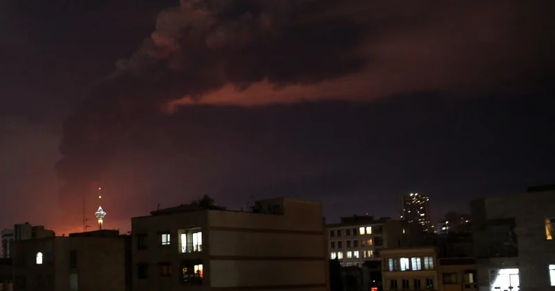 Tahran da Mihrabad Havalimanı ve Tebriz de petrokimya tesisine saldırı düzenlendi