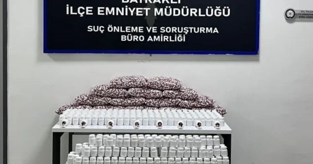 Bayraklı da binlerce uyuşturucu hap yakalandı İzmir Haberleri