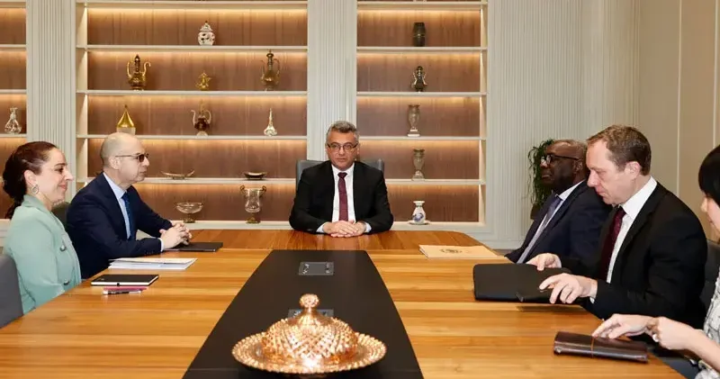 KKTC Cumhurbaşkanı Erhürman, BM Genel Sekreteri’nin Kıbrıs Özel Temsilcisi Diagne’yi kabul etti