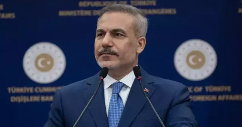 Bakan Fidan dan kritik görüşme