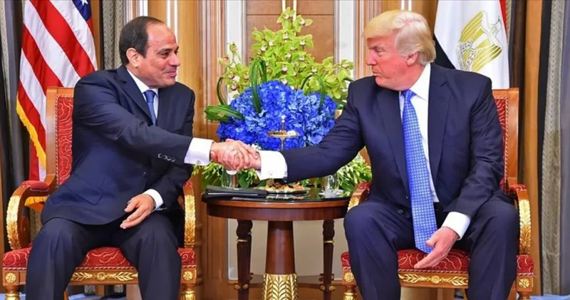 Mısır Cumhurbaşkanı Sisi Trump a seslendi: Bu krizi sona erdirecek tek kişi sizsiniz