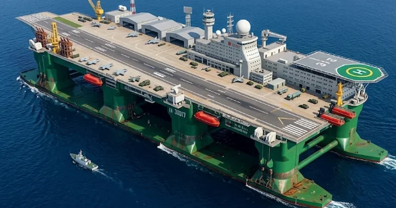 78 bin tonluk yüzen adayı elleriyle örüyorlar: Nükleer patlamalar bile işlemiyor Sözcü Gazetesi