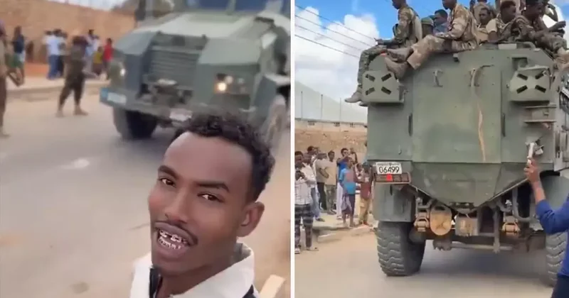 Türk yapımı zırhlı araçlarla, kenti teröristlerden kurtardılar