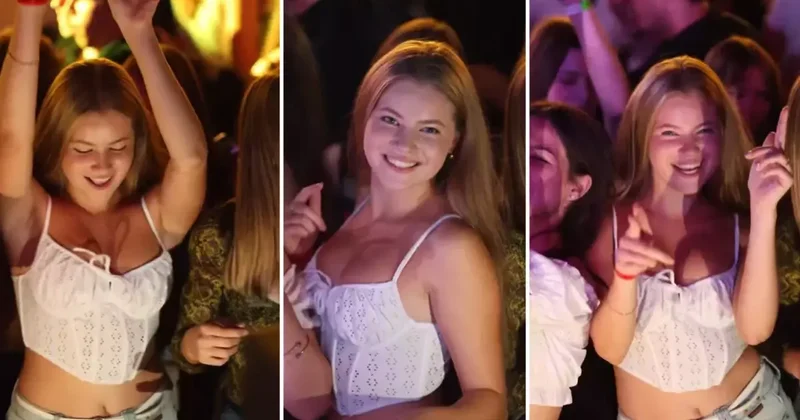 Ukrayna da gece kulübünde çekilen görüntü viral oldu
