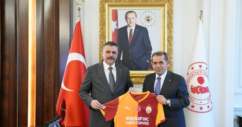 Dursun Özbek ten Mustafa Çiftçi ye ziyaret Galatasaray Haberleri