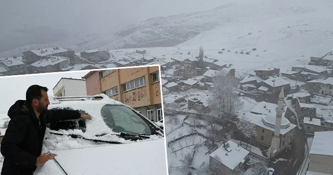 Kar yağışı başladı: Her yer beyaza büründü! 14 ilde kar yağışı ve sağanak uyarısı Baharı beklerken kış geri geldi