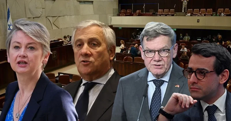 Batılı ülkelerinden İsrail in Filistinlilere idam cezasını öngören tasarıya tepki