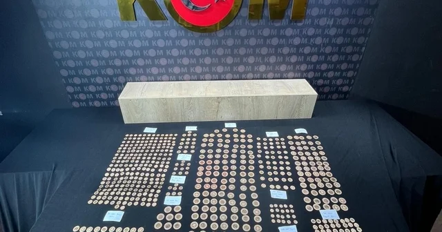 Kahramanmaraş ta sahte altın operasyonu: 977 parça sahte altın ele geçirildi Kahramanmaraş Haberleri