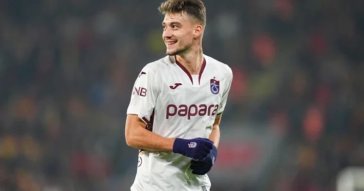 Trabzonspor da Galatasaray öncesi sakatlık: Ernest Muçi!