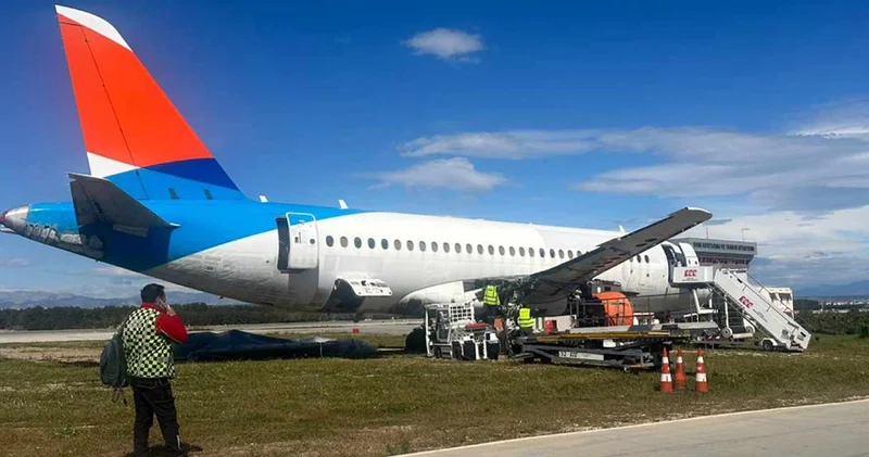 Antalya’da iki yıllık bekleyiş sona erdi: Sabıkalı Rus uçağı sökülüyor