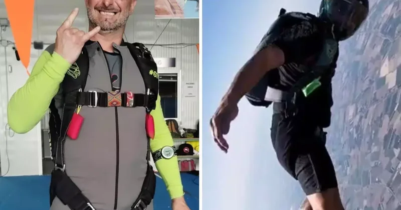 Yeni paraşütünü test ederken hayatını kaybetti