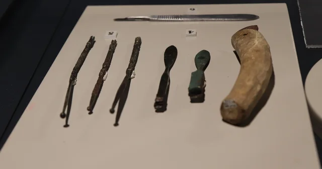 Denizli de Antik Tıp Aletleri Sergisi yoğun ilgi gördü Denizli Haberleri