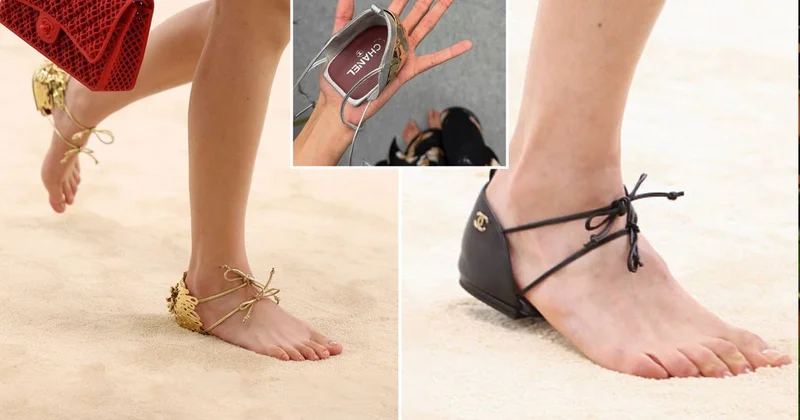 Chanel in çıplak ayak görünümlü sandaletinin fiyatı dudak uçuklattı: Bu hangi arzın talebi