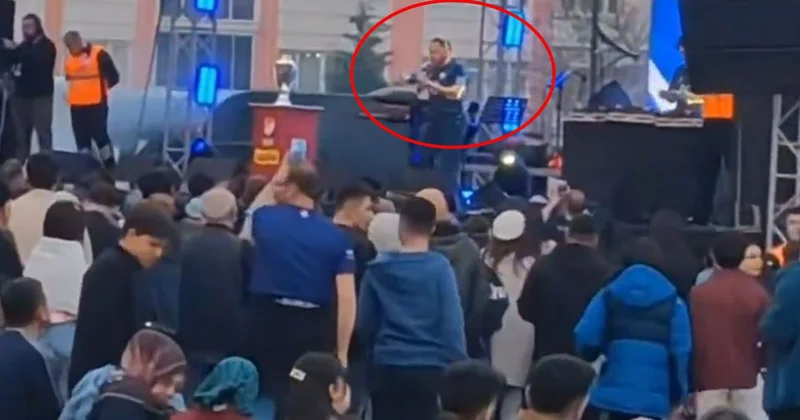 Fener taraftarını delirten görüntü: Orada ne işi var?