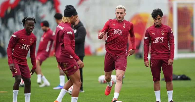 Galatasaray da şampiyonluk maçının hazırlıkları devam ediyor Sözcü Gazetesi