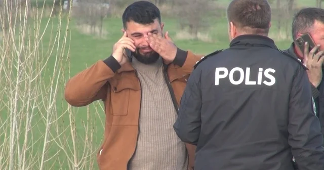 Otomobili alev alan sürücü gözyaşlarını tutamadı Sivas Haberleri