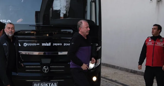 Beşiktaş kafilesi Gaziantep te Gaziantep Haberleri