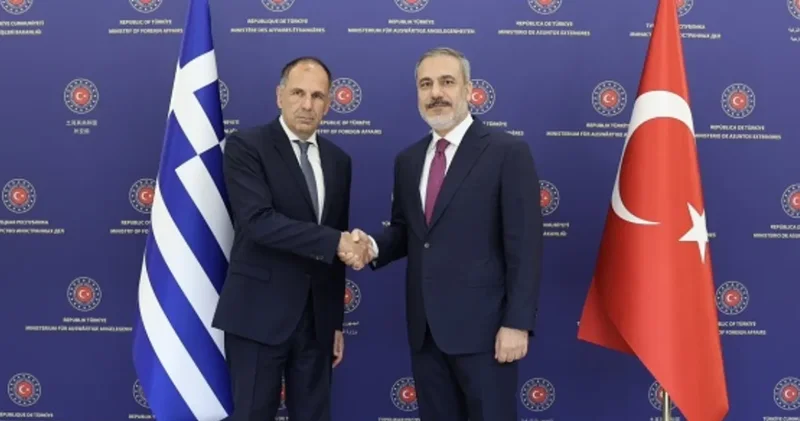 Hakan Fidan dan Yunan mevkidaşına Sumud teması