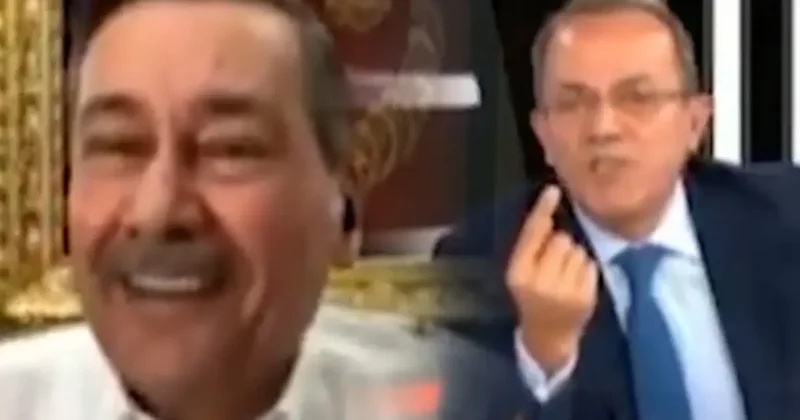 Canlı yayında birbirlerine girdiler! Melih Gökçek ile Şaban Sevinç arasında tartışma