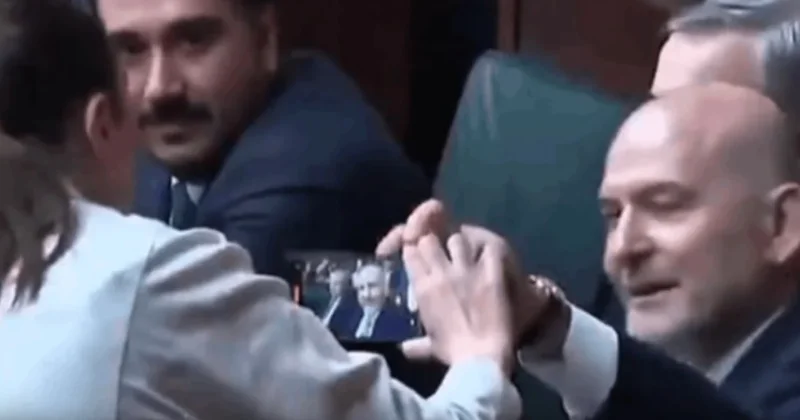 Süleyman Soylu Gülistan Doku nun adını duyunca kadın gazeteciye saldırdı Sözcü Gazetesi