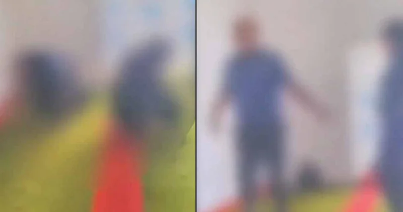 Tüm kenti ayağa kaldıran skandal görüntüler! İkisi de zihinsel engelli çıktı