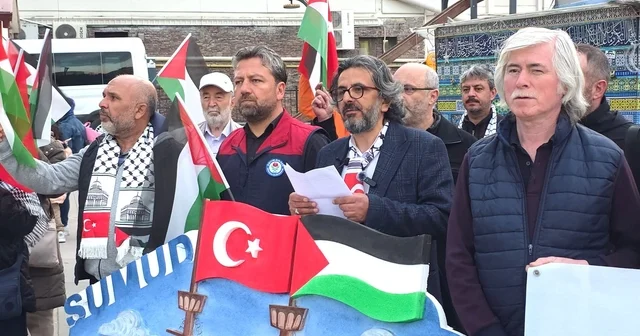 Kütahya da Sumud Filosu na yapılan saldırıya tepki Kütahya Haberleri