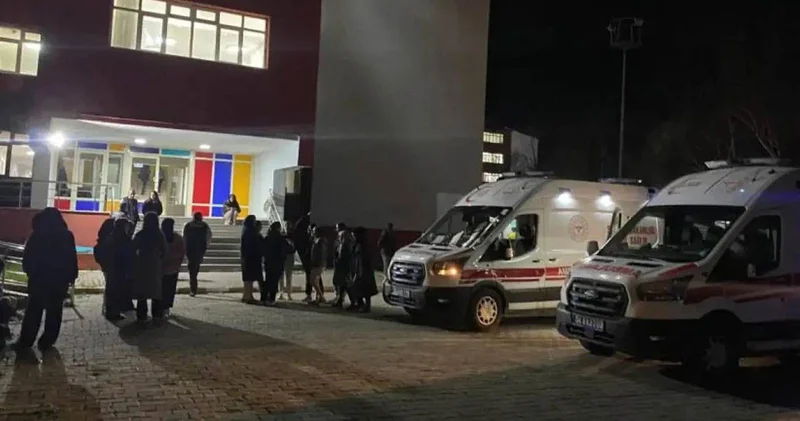 Ağrı da KYK yurdunda alarm: Yayılan koku bir öğrenciyi hastanelik etti