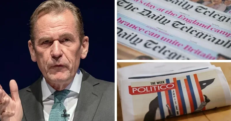 Telegraph ve Politico nun sahibi Döpfner İsrail i desteklemeyen gazetecilerin istifa etmesini istedi Dünya Haberleri