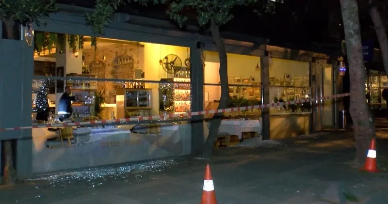 İstanbul un göbeğinde restorana silahlı saldırı!