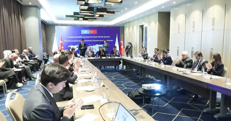 Trans Hazar Uluslararası Taşımacılık Koridoru nun Geliştirilmesi ne ilişkin toplantı İstanbul da yapıldı