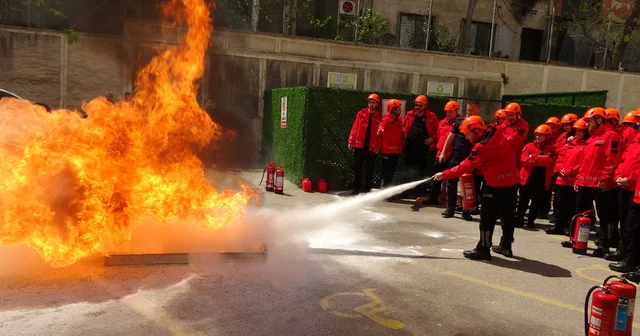 Bursa Adliyesi nde yangın tatbikatı Bursa Haberleri