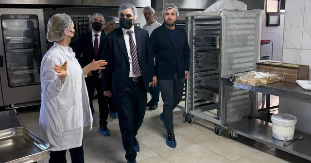 Şırnak ta 3 bin aileye umut olan hizmet: Yemek üretim süreci yerinde incelendi Şırnak Haberleri