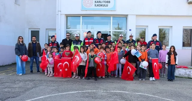 Gerze de öğrencilere trafik güvenliği eğitimi verildi Sinop Haberleri