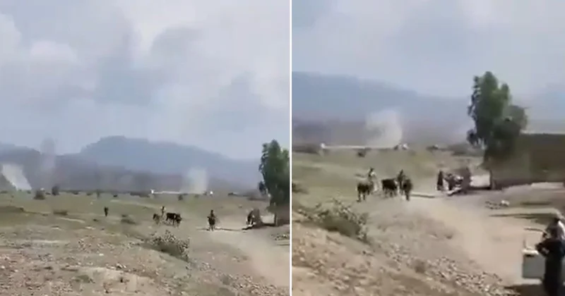 Pakistan, Afganistan a havadan bomba yağdırdı