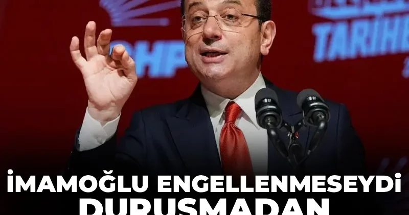 İmamoğlu engellenmeseydi duruşmadan bu mesajları verecekti