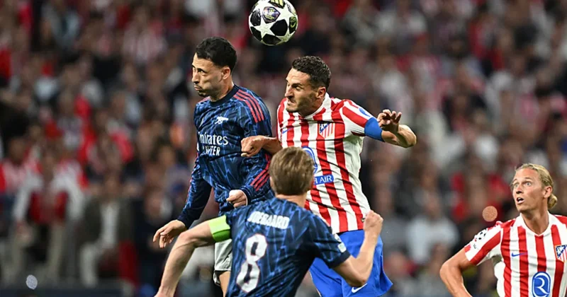 Atletico Madrid ile Arsenal yenişemedi!
