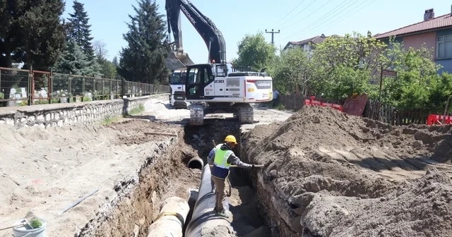 Düzce nin 40 yıllık içme suyu şebekesi yenileniyor Düzce Haberleri