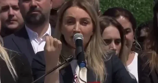 Dilek İmamoğlu yolsuzluğu yok sayıp tahliye bekledi: Oturun kararınızı verin VİDEO İZLE