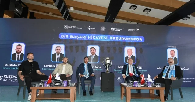 Erzurumspor un başarı hikâyesi KUDAKAF 26 da gençlerle buluştu Erzurum Haberleri
