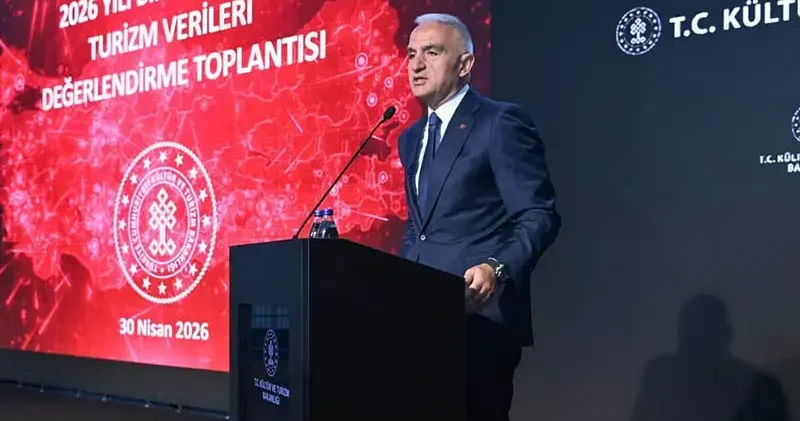 Bakan Ersoy 2026 yılının ilk çeyreğine ait turizm verilerini açıkladı