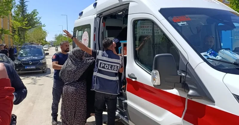 Komşu kavgasında 1 kadın yaralandı